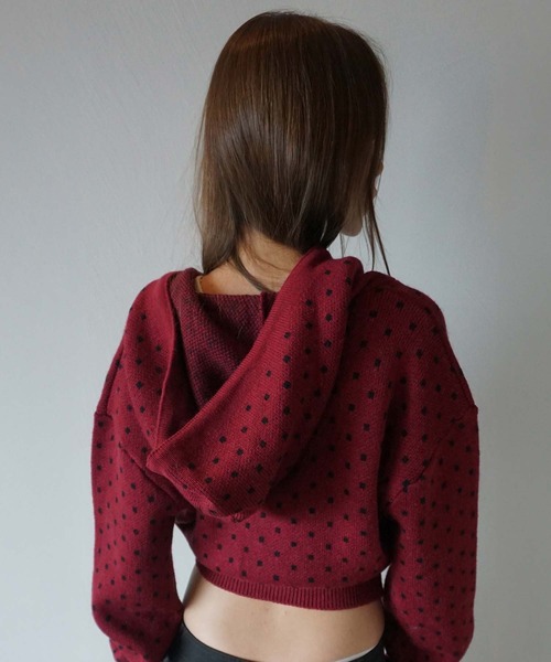 セール】Snowflake Knit Zip-Up（パーカー）｜SCULPTOR（スカルプター