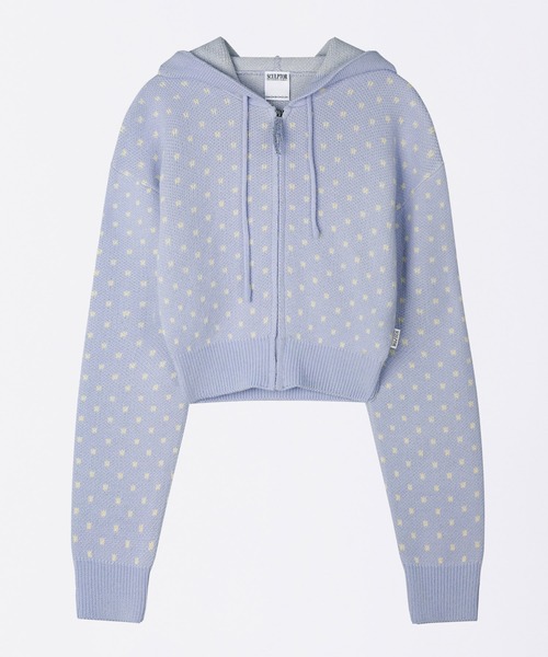 セール】Snowflake Knit Zip-Up（パーカー）｜SCULPTOR（スカルプター