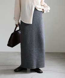 select MOCA | リブニットIラインスカート(スカート)
