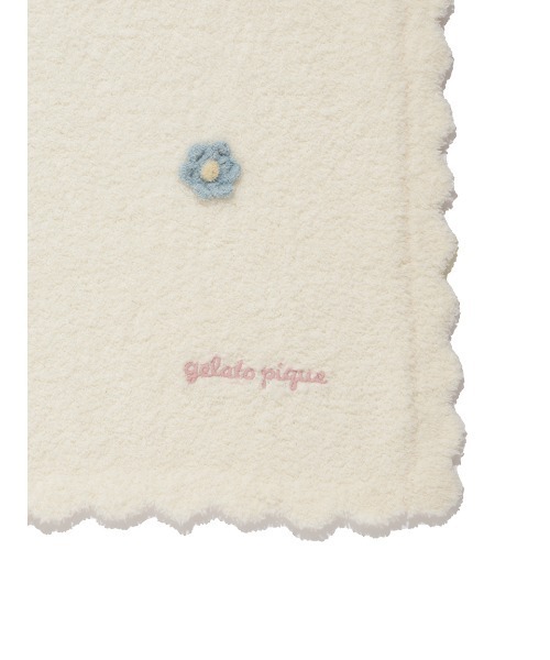 KIDS】ベビモコフラワーブランケット（ブランケット）｜gelato