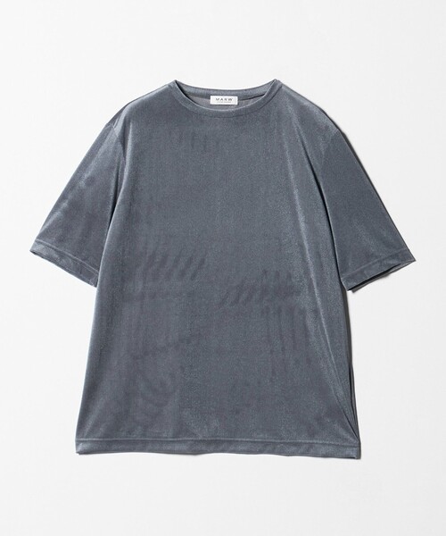 MARW UNITED ARROWS(マルゥ ユナイテッドアローズ)の「<MARW UNITED ARROWS>シアー ベロア カットソー(Tシャツ/カットソー・レディース・オフホワイト/グレー系/ブラック・FREE)」の11枚目の写真