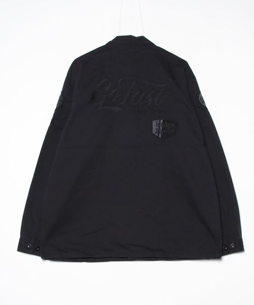 REPLAY(リプレイ)の「パッチ付きレギュラーフィットARMYジャケット(ミリタリージャケット・メンズ・ブラック・X-LARGE/LARGE/MEDIUM/SMALL)」の8枚目の写真