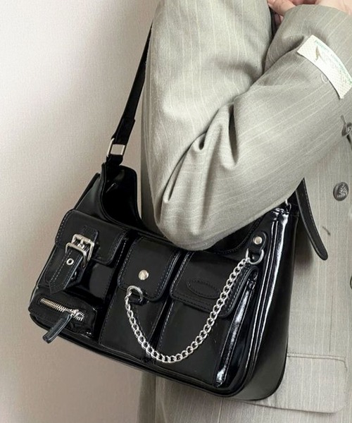 バッグ 00s narifuri ripstop messenger bag Y2K 00s narifuri ripstop messenger bag Y2K