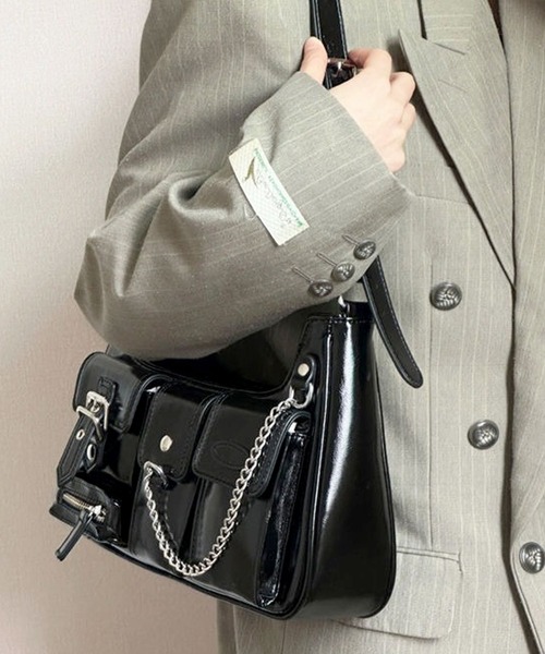限界価格⭐︎【激レア×美品】BAGGY PORT バックパック ブラック y2k セール】Y2K 4ポケットワンショルダーBAG（ショルダーバッグ