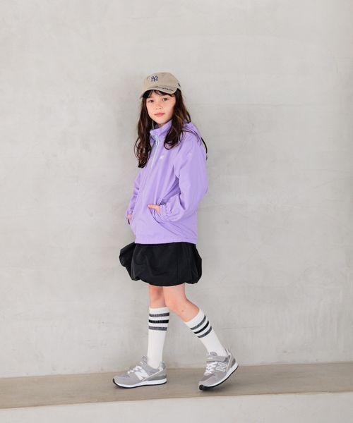 BAYFLOW（ベイフロー）の「[今季トレンドアイテム☆インナーパンツ付き!]バルーンスカート(KIDS)（スカート・キッズ・キャメル/ブラック/カーキ・120cm/110cm/130cm/150cm/140cm）」の14枚目の写真