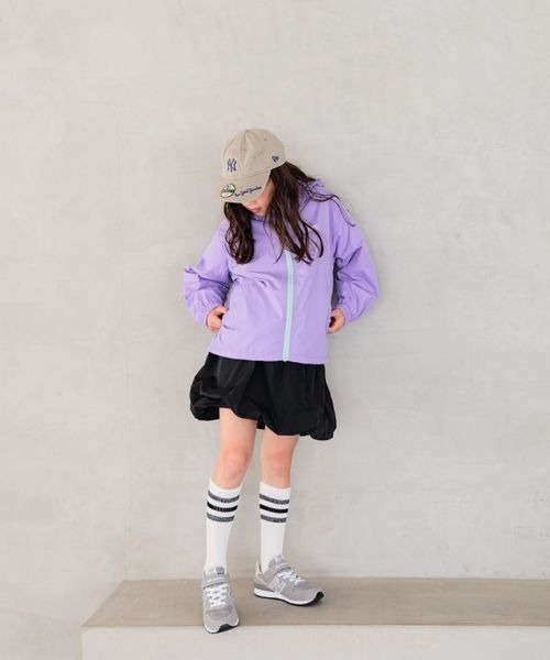 BAYFLOW（ベイフロー）の「[今季トレンドアイテム☆インナーパンツ付き!]バルーンスカート(KIDS)（スカート・キッズ・キャメル/ブラック/カーキ・120cm/110cm/130cm/150cm/140cm）」の15枚目の写真