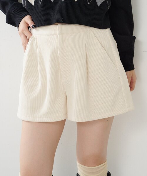 新色・新サイズ追加/セットアップ対応】コーデュロイショートパンツ