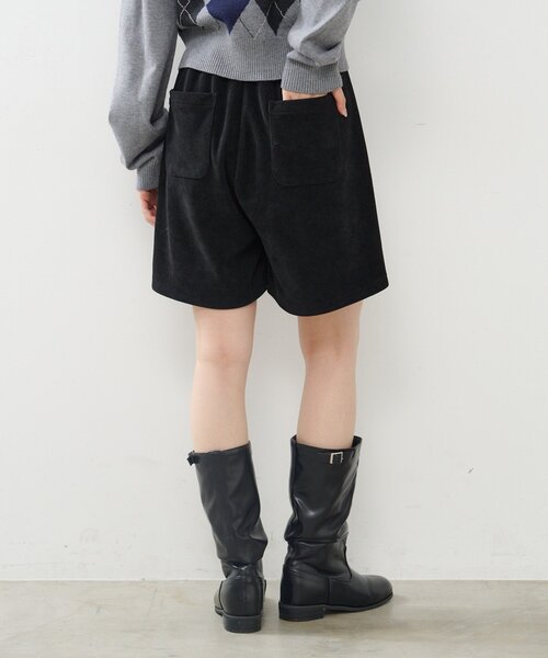 Kastane(カスタネ)の「【新色・新サイズ追加/セットアップ対応】コーデュロイショートパンツ(その他パンツ・レディース・ブラック/ブラウン/アイボリー/ネイビー・FREE/MEDIUM)」の8枚目の写真