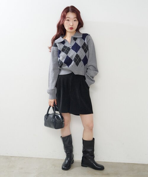 新色・新サイズ追加/セットアップ対応】コーデュロイショートパンツ