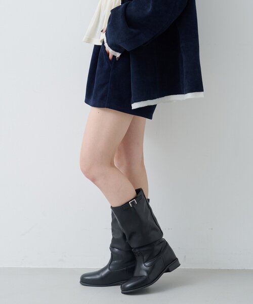 Kastane(カスタネ)の「【新色・新サイズ追加/セットアップ対応】コーデュロイショートパンツ(その他パンツ・レディース・ブラック/ブラウン/アイボリー/ネイビー・FREE/MEDIUM)」の5枚目の写真