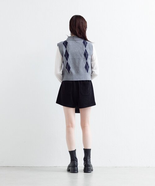 2025AWカタログ/セットアップ対応】コーデュロイショートパンツ