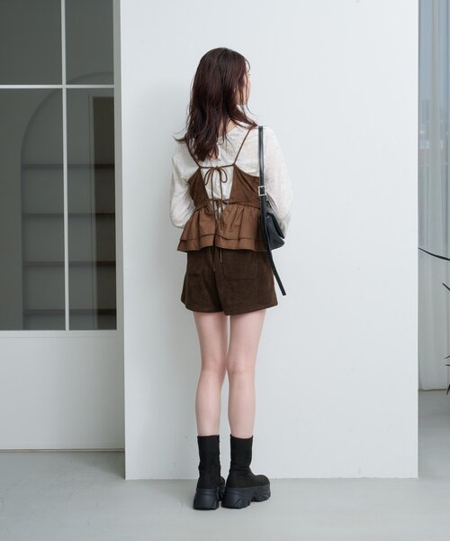 新色・新サイズ追加/セットアップ対応】コーデュロイショートパンツ