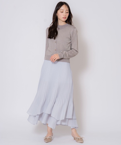 NOELA（ノエラ）の「ラメアンサンブルニット（ニット/セーター・レディース・ベージュ/ブラウン/グレー・フリー）」の8枚目の写真