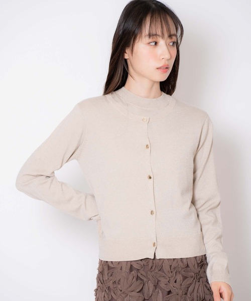 NOELA（ノエラ）の「ラメアンサンブルニット（ニット/セーター・レディース・ベージュ/ブラウン/グレー・フリー）」の12枚目の写真