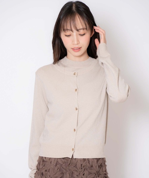 NOELA（ノエラ）の「ラメアンサンブルニット（ニット/セーター・レディース・ベージュ/ブラウン/グレー・フリー）」の13枚目の写真