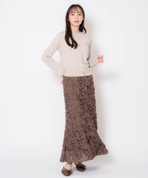 NOELA（ノエラ）の「ラメアンサンブルニット（ニット/セーター・レディース・ベージュ/ブラウン/グレー・フリー）」の18枚目の写真