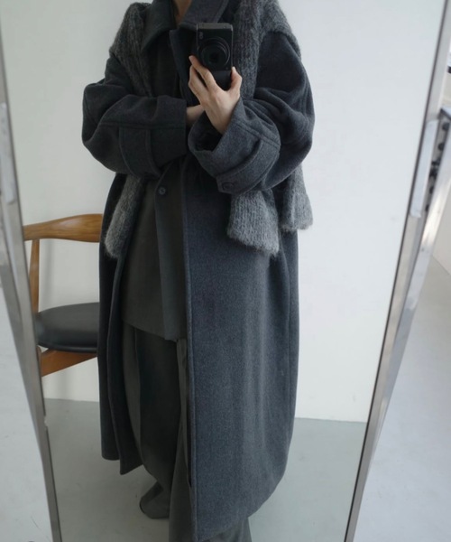 2WAYウールロングコート（その他アウター）｜STYLEMIXER（スタイル