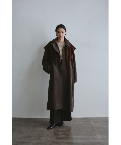 2WAYウールロングコート（その他アウター）｜STYLEMIXER（スタイル