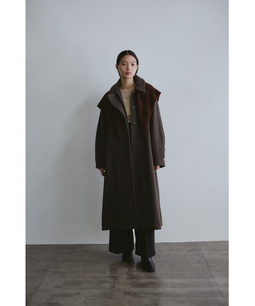 2WAYウールロングコート（その他アウター）｜STYLEMIXER（スタイル