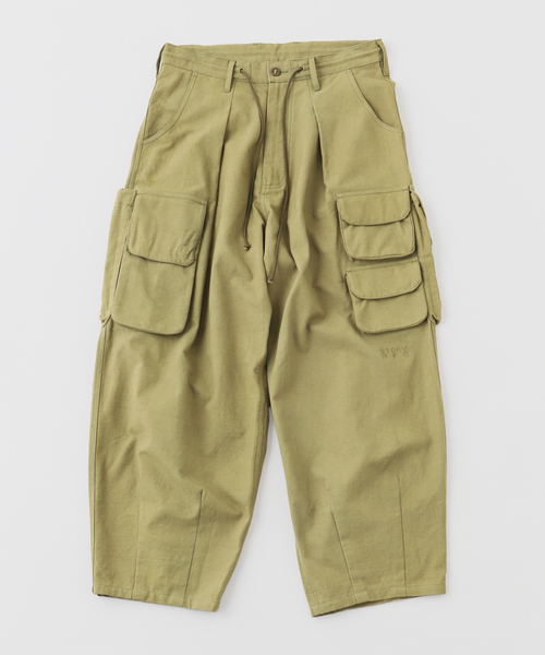 Story mfg.(ストーリーエムエフジー)の「STORY mfg. / ストーリーエムエフジー. FORAGER PANTS(その他パンツ・メンズ・ホワイト系その他/カーキ・MEDIUM/SMALL)」の2枚目の写真