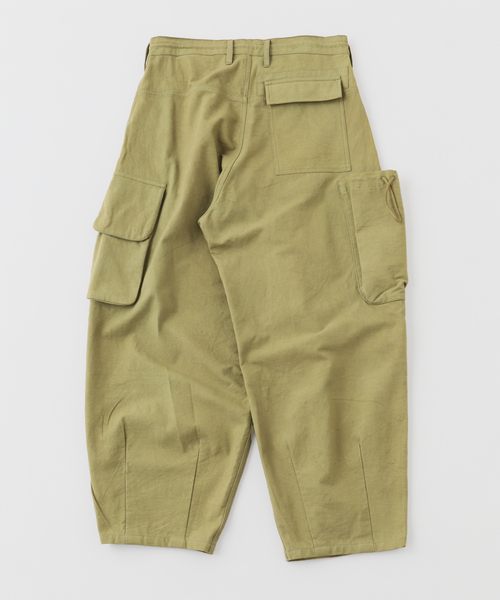 Story mfg.(ストーリーエムエフジー)の「STORY mfg. / ストーリーエムエフジー. FORAGER PANTS(その他パンツ・メンズ・ホワイト系その他/カーキ・MEDIUM/SMALL)」の3枚目の写真