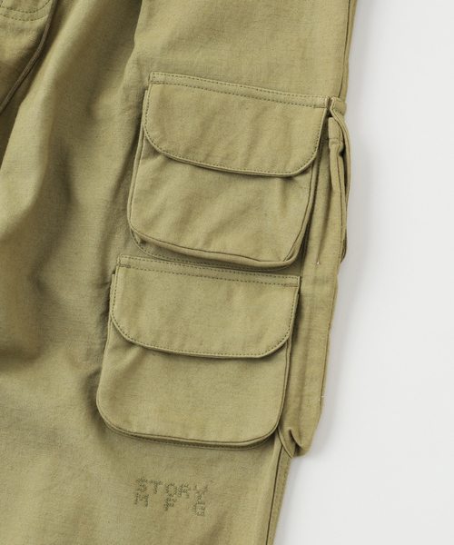 Story mfg.(ストーリーエムエフジー)の「STORY mfg. / ストーリーエムエフジー. FORAGER PANTS(その他パンツ・メンズ・ホワイト系その他/カーキ・MEDIUM/SMALL)」の5枚目の写真