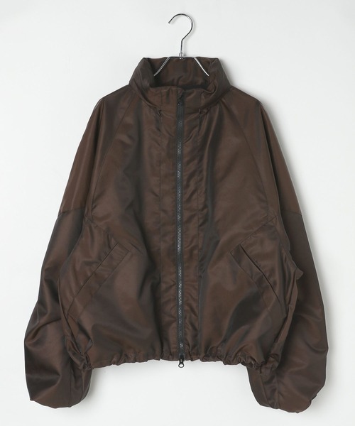 HEREIAM（ヘレイアム）の「【HEREIAM】撥水グロッシーブルゾン（ブルゾン・レディース・ライトブルー/ブラック/ブラウン・FREE）」の12枚目の写真