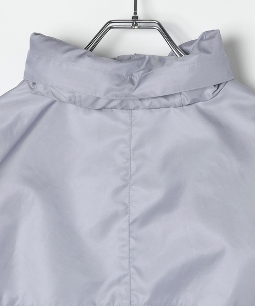 HEREIAM（ヘレイアム）の「【HEREIAM】撥水グロッシーブルゾン（ブルゾン・レディース・ライトブルー/ブラック/ブラウン・FREE）」の6枚目の写真