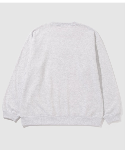 Quash（クアッシュ）の「ベアー サガラ刺繍トレーナー（スウェット・メンズ・ネイビー/アッシュ/ブラック/グリーン・L/M/XL）」の17枚目の写真