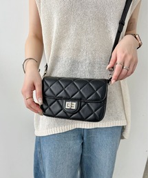 ORiental TRaffic | 2025秋冬新作キルティングボックスショルダーバッグ/BA-262(ショルダーバッグ)