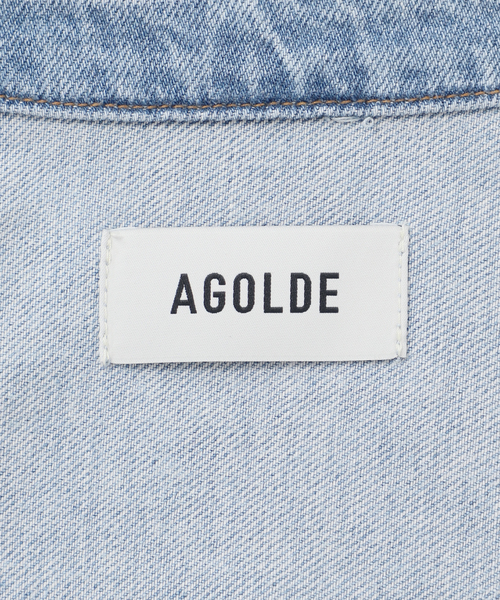 journal standard L'essage（ジャーナルスタンダードレサージュ）の「【AGOLDE / エーゴールドイー】JUNA SHIRT IN INTERVAL：デニムシャツ（シャツ/ブラウス・レディース・ブルー・SMALL）」の2枚目の写真