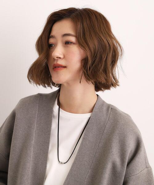 grove(グローブ)の「スウェード調メタルチョーカー(ネックレス・レディース・ブラック/ブラウン系その他・00)」の4枚目の写真