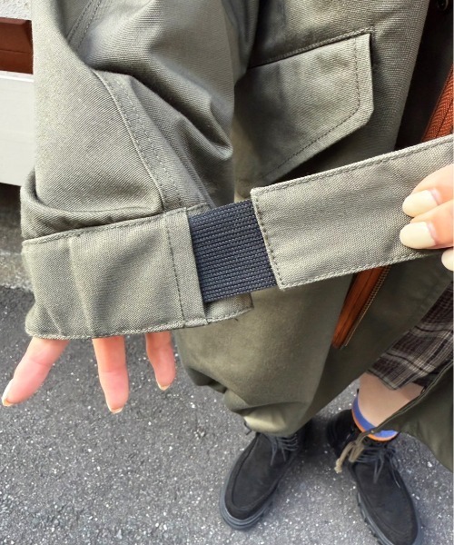 DOUBLE NAME（ダブルネーム）の「M-65 フィッシュテールライナー付きミリタリーコート（その他アウター・レディース・カーキ/ブラック・FREE）」の18枚目の写真