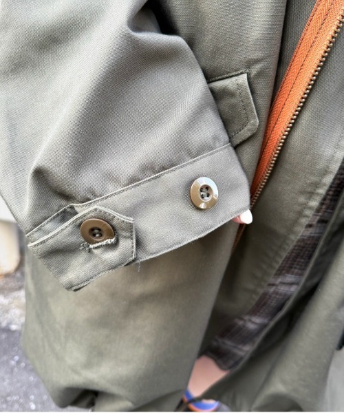 DOUBLE NAME（ダブルネーム）の「M-65 フィッシュテールライナー付きミリタリーコート（その他アウター・レディース・カーキ/ブラック・FREE）」の19枚目の写真
