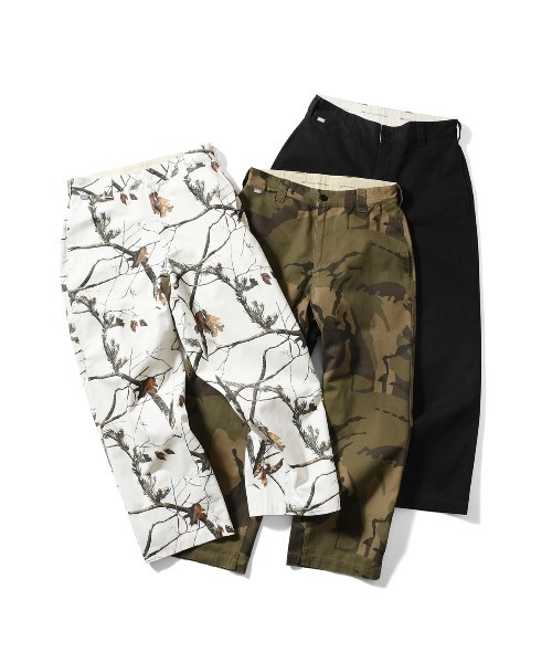 Lafayette ワイドチノアクティブパンツ　リアルツリー　W34 LFYT ラファイエット【Lafayette】- トラウザーパンツ【WIDE CHINO