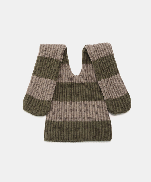 セール】irojikake/イロジカケ TWO FINGERS CAP（ニットキャップ