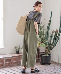 LADY LIKE PUFF SHORT ROMPERS（サロペット/オーバーオール