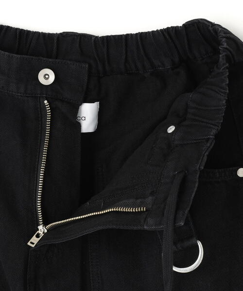 Chica（チカ）の「Chica/チカ/damage denim（デニムパンツ・レディース・グレー/ブラック・F）」の10枚目の写真