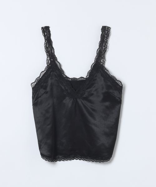 セール】レーストリムサテンキャミ/601727（キャミソール）｜JEANASIS