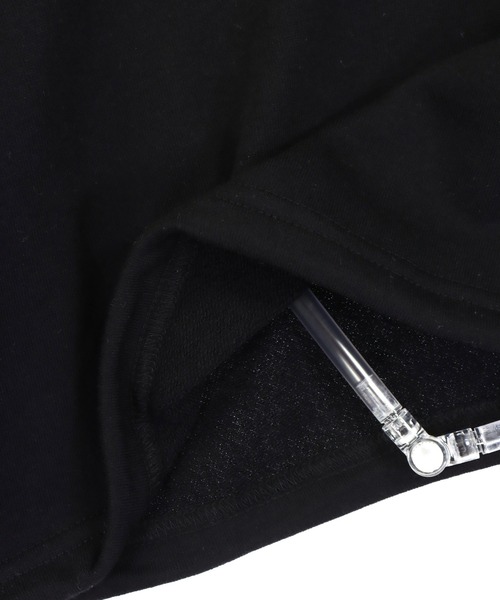 ANAP kids(アナップキッズ)の「カレッジ トップス × スカート スウェット SET【ジュニアお揃い】(スウェット・キッズ・ラベンダー/ブラック/ライトグレー・130/120/110)」の8枚目の写真