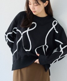 LAVEANGE | コード刺繍スウェットプルオーバー(スウェット)