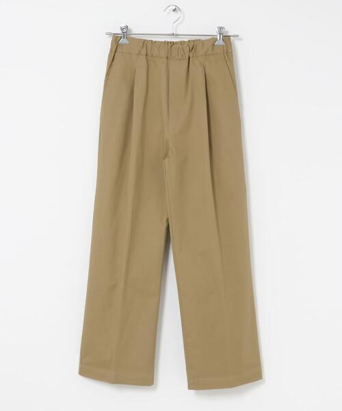 URBAN RESEARCH DOORS（アーバンリサーチドアーズ）の「FORK&SPOON　イージーチノパンツ（その他パンツ・レディース・ベージュ/ブラック・1/2）」の10枚目の写真