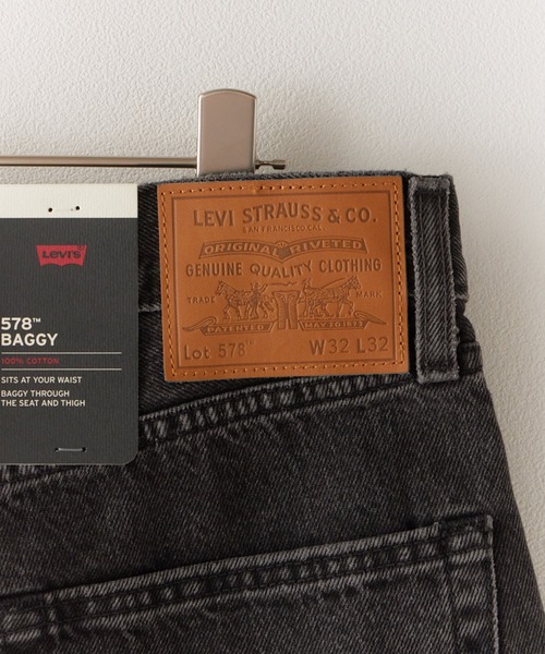 Levi's(リーバイス)の「LEVI'S/ 578 BAGGY バギーパンツ(デニムパンツ・メンズ・ブラック・W30xL30/W36xL30/W34xL30/W32xL30/W36xL32)」の8枚目の写真