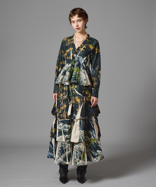 NON TOKYO(ノントーキョー)の「DIRECT PRINT RIB GATHER CARDIGAN(カーディガン/ボレロ・レディース・カラフル/ピンク/その他・FREE)」の21枚目の写真