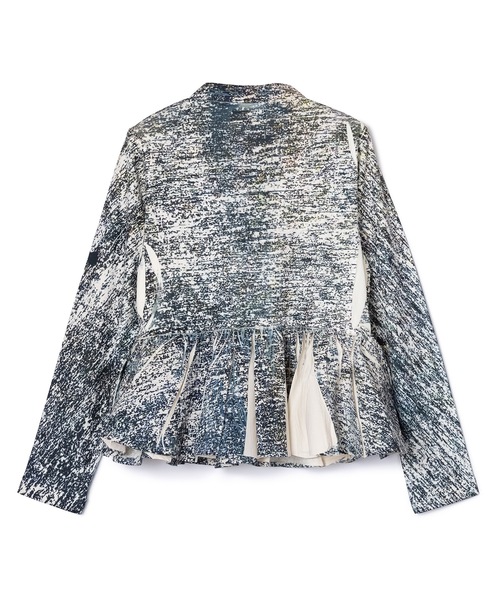 NON TOKYO(ノントーキョー)の「DIRECT PRINT RIB GATHER CARDIGAN(カーディガン/ボレロ・レディース・カラフル/ピンク/その他・FREE)」の6枚目の写真