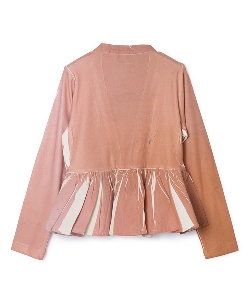 NON TOKYO(ノントーキョー)の「DIRECT PRINT RIB GATHER CARDIGAN(カーディガン/ボレロ・レディース・カラフル/ピンク/その他・FREE)」の7枚目の写真