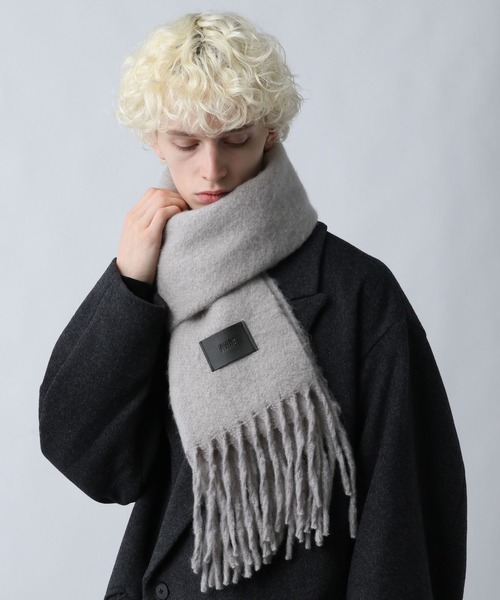 HARE（ハレ）の「シャギーマフラー(HARE)（マフラー・メンズ・ブラック/ブラウン系その他/グレー/ブルー系その他・FREE）」の13枚目の写真