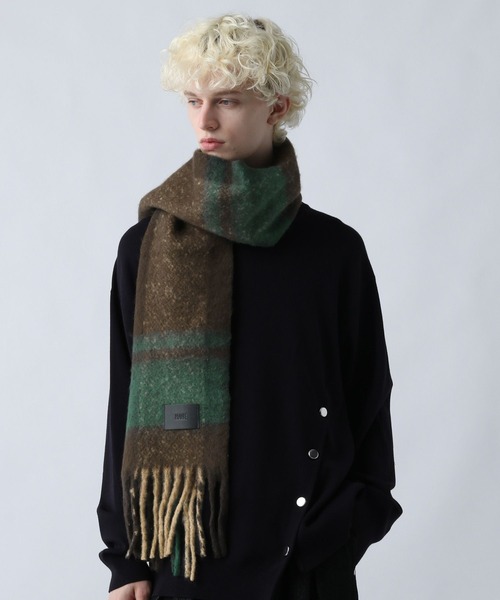 HARE（ハレ）の「シャギーマフラー(HARE)（マフラー・メンズ・ブラック/ブラウン系その他/グレー/ブルー系その他・FREE）」の14枚目の写真