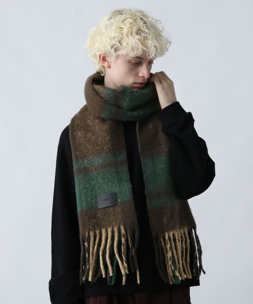 HARE（ハレ）の「シャギーマフラー(HARE)（マフラー・メンズ・ブラック/ブラウン系その他/グレー/ブルー系その他・FREE）」の19枚目の写真