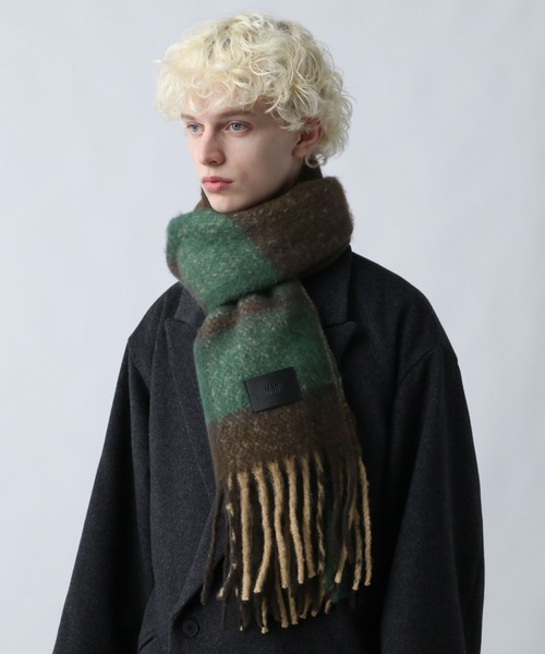 HARE（ハレ）の「シャギーマフラー(HARE)（マフラー・メンズ・ブラック/ブラウン系その他/グレー/ブルー系その他・FREE）」の20枚目の写真